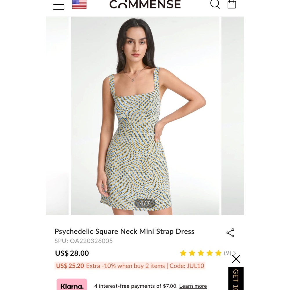 Commense skater dress